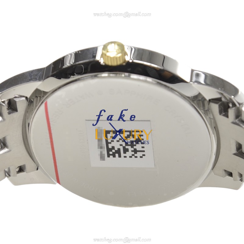 Tissot T033.410.22.011.01 Replica Watch, White Dial, Quartz Movement, Gold PVD Strap - Image 4