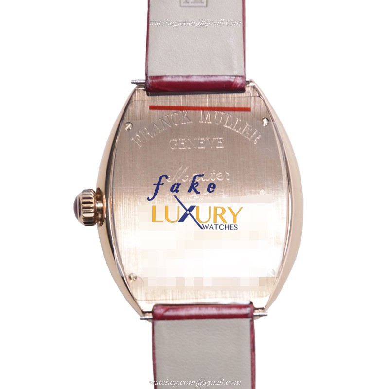 Franck Muller 5000 H SC C 6H 5N HEART | Automatic | 18kt Rose Gold | Silver Dial | Replica Watch - Image 3
