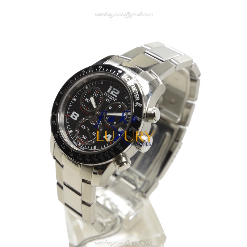 Tissot T039.417.11.057.02 Replica Watch, Quartz Movement, Black Dial, Steel Bracelet - Image 3