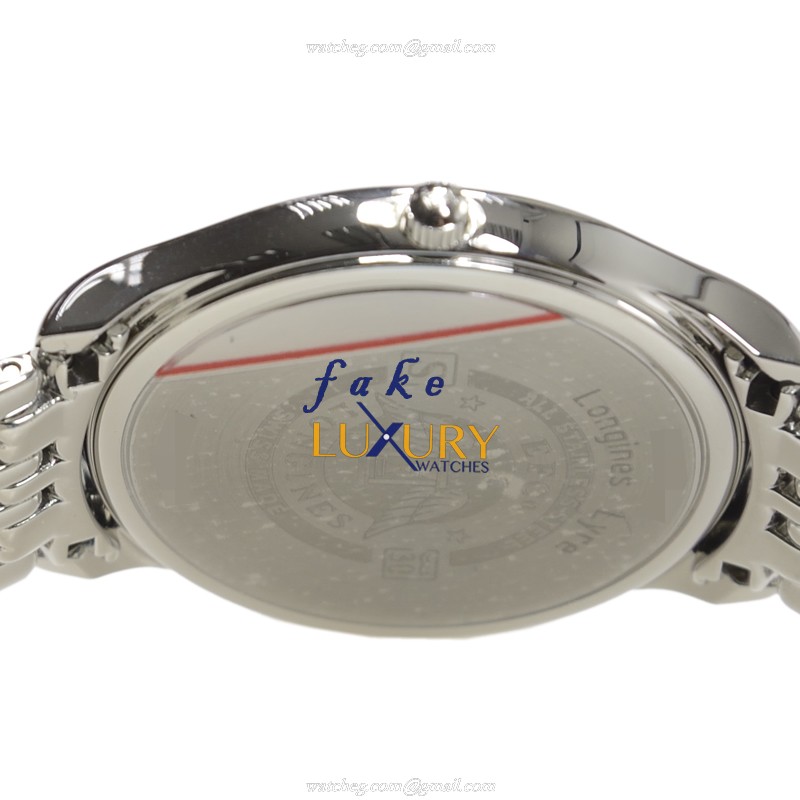 Longines L4.759.4.11.6 Quartz - Replica Watch - Longines Lyre - Stainless Steel Case - Image 4