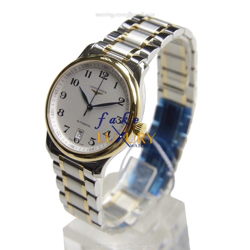 Longines L2.628.5.78.7 AUTO 18kt Gold & Steel Case Replica Watch - Image 3