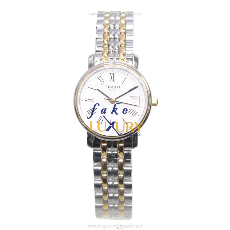 Tissot T-CLASSIC T52.2.281.13 Replica Watch With Quartz Movement, White Dial, Silver Stainless - Image 2