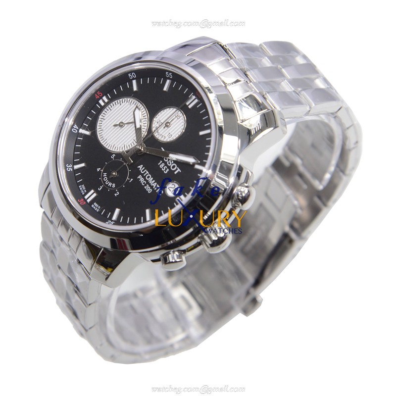 T014.427.11.051.01 - Tissot T-SPORT Replica Watch Automatic Black Dial Stainless Steel - Image 3