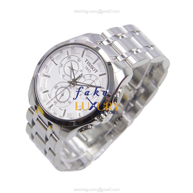 Tissot T035.617.11.031.00 Replica Watch, T-Classic Quartz, Silver Dial, Stainless Steel, 41mm - Image 3