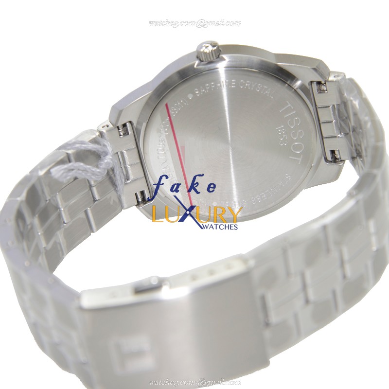Tissot T049.410.11.037.01 T-Classic - Replica Watch - Quartz - Silver Dial - Steel Bracelet - 38mm - Image 4