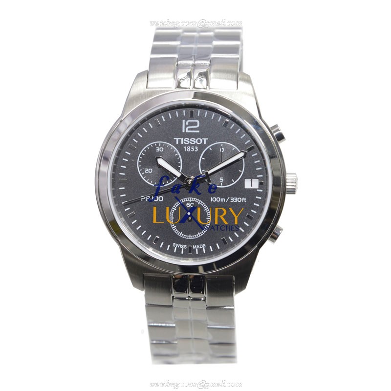 Tissot T-CLASSIC T049.417.11.057.00 Quartz Stainless Steel Black Dial Replica Watch - Image 2
