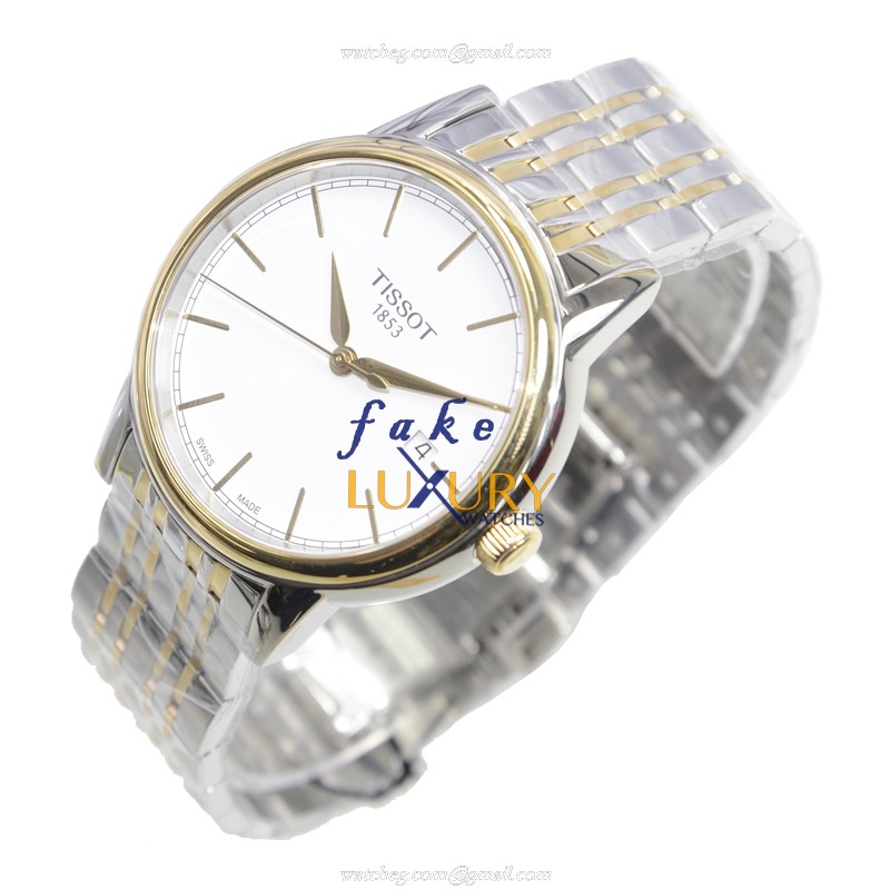 Tissot T-CLASSIC Replica Watch T085.410.22.011.00, Quartz Movement, White Dial, Stainless Steel - Image 3