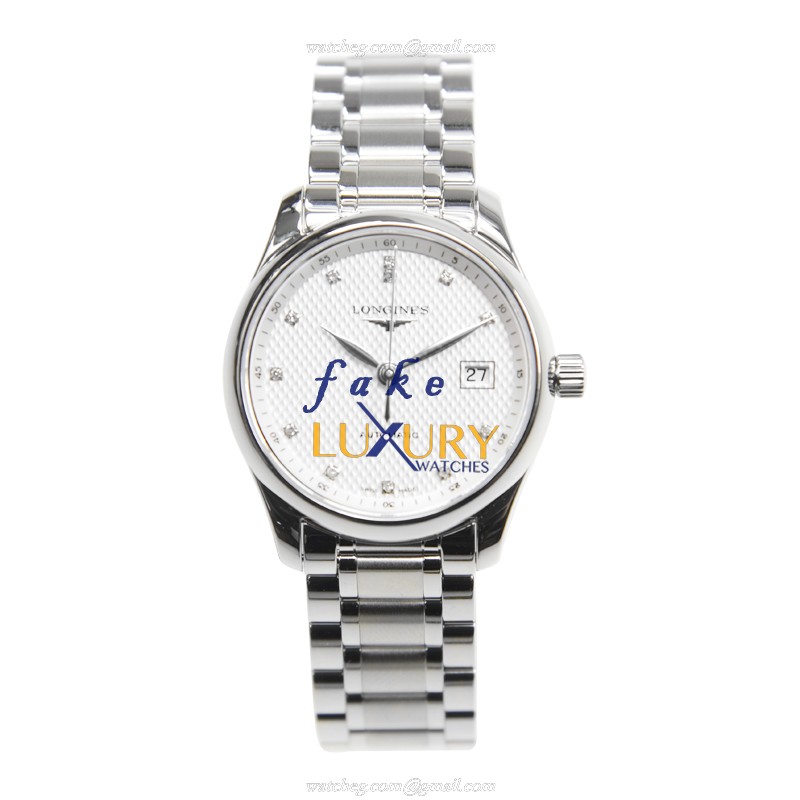 Longines MASTER L2.257.4.77.6 Automatic Silver Dial Stainless Steel 29mm Replica Watch - Image 2