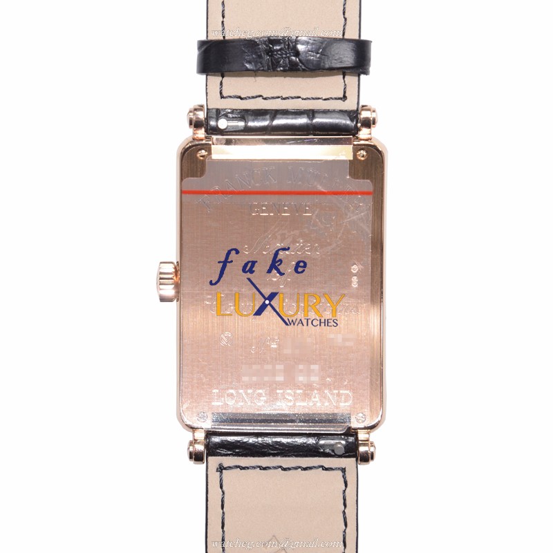 Franck Muller 1002 QZ 5N LONG ISLAND Quartz 18kt Rose Gold - Replica Watch - 15202ST.OO.1240ST.01 - Image 3