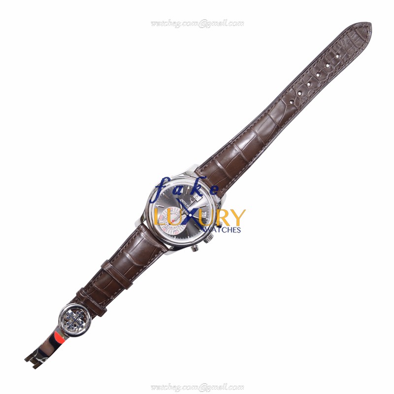 Patek Philippe 5960P-001 COMPLICATIONS Automatic 18kt White Gold Dark Grey Dial Replica Watch - Image 2