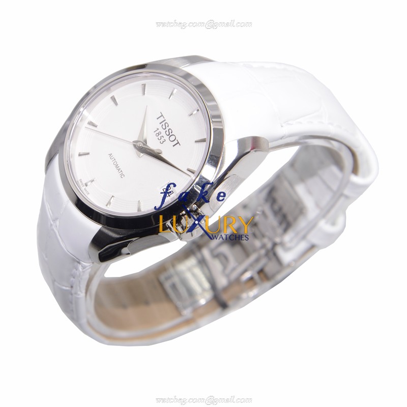 Tissot T035.207.16.011.00 T-Classic Replica Watch, White Dial, Automatic Movement, Steel Case - Image 3