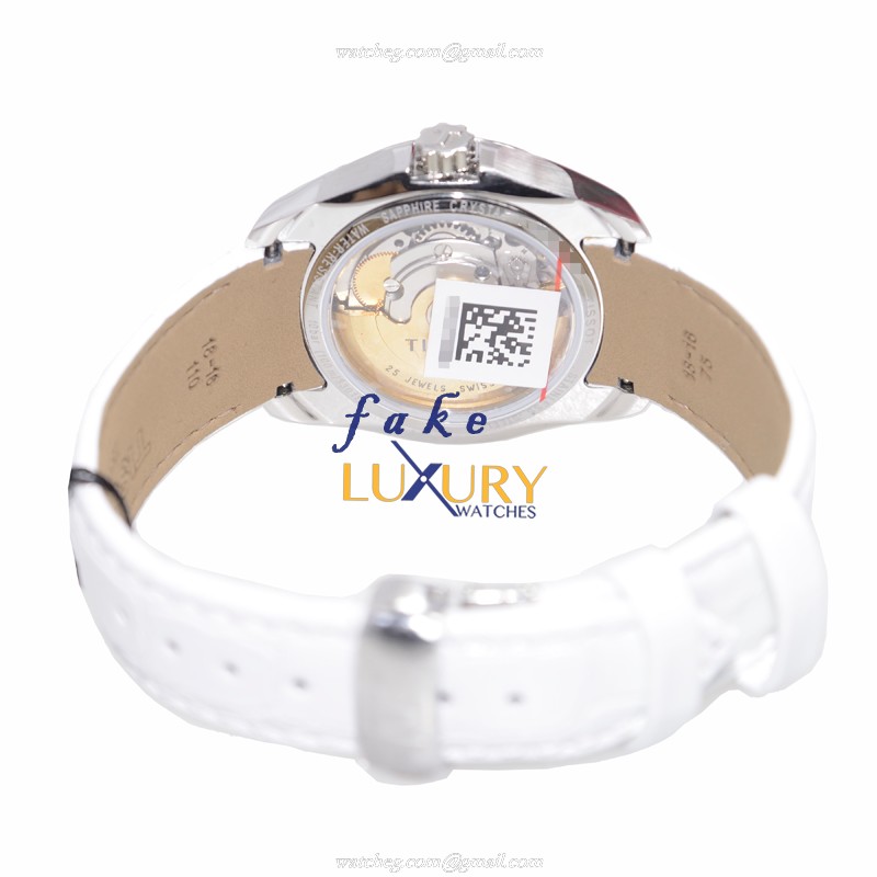 Tissot T035.207.16.011.00 T-Classic Replica Watch, White Dial, Automatic Movement, Steel Case - Image 4
