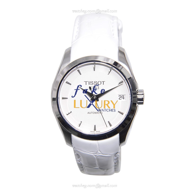 Tissot T035.207.16.011.00 T-Classic Replica Watch, White Dial, Automatic Movement, Steel Case - Image 2