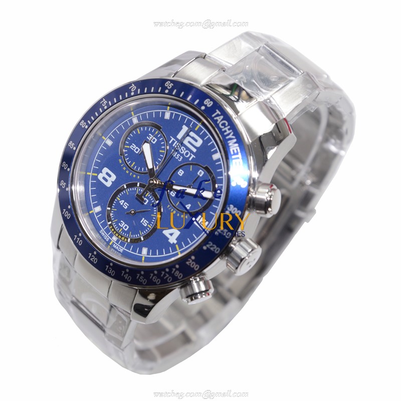 Tissot T039.417.11.047.02 T-SPORT Replica Watch, Blue Dial, Steel Case, Quartz Movement - Image 3
