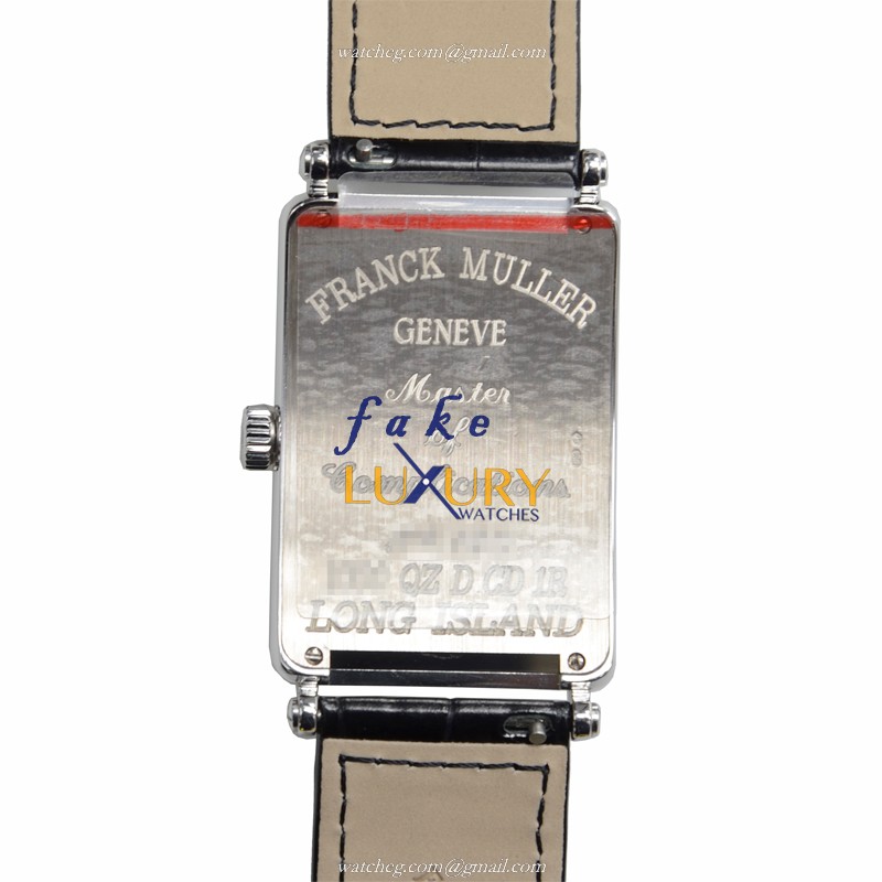 Franck Muller 1000 QZ D CD 1R OG Replica Watch, Automatic Movement, Silver Dial, 18kt White Gold & - Image 3