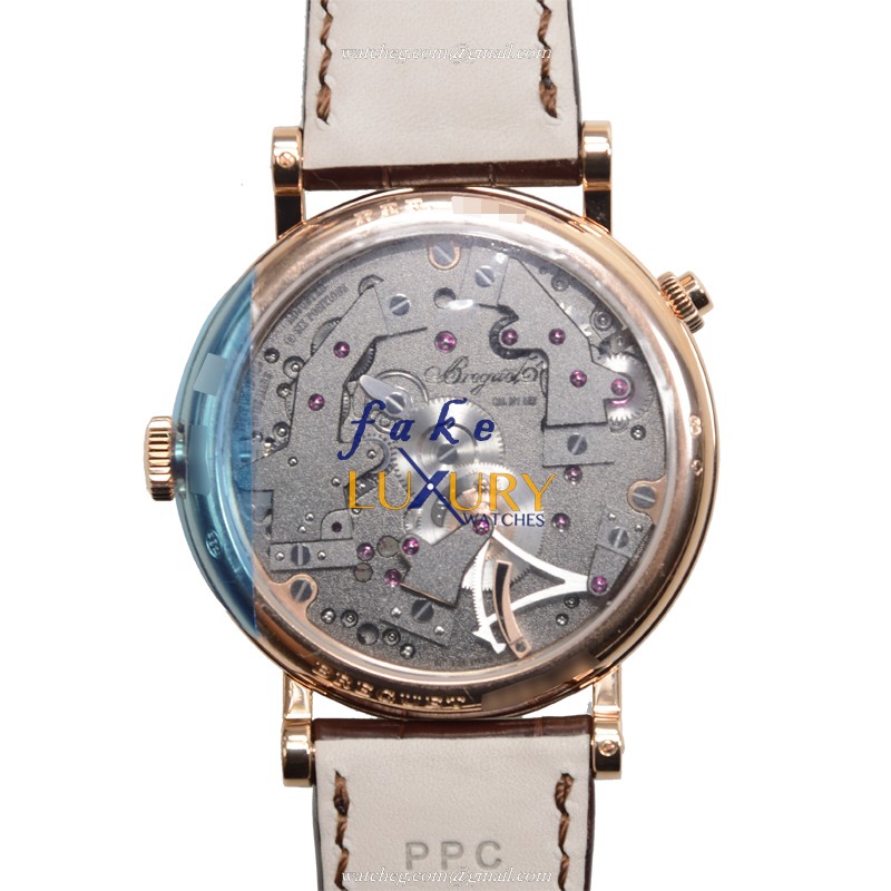 Breguet 7067BR/G1/9W6 TRADITION - Replica Watch - Manual Wind - 18kt Rose Gold - Dark Grey Dial - Image 3