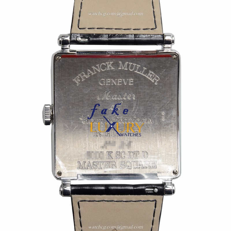 Franck Muller 6000 K SC DT D AC Replica Watch, Automatic Movement, Silver Dial, Steel & Diamond Case - Image 3