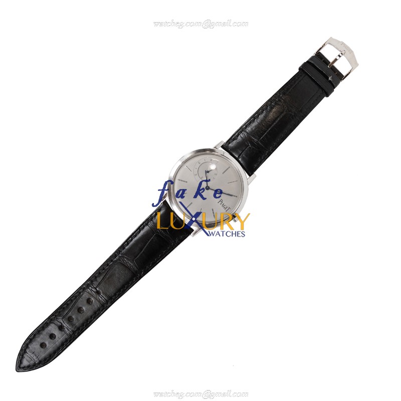 Piaget G0A33114 Altiplano Replica Watch, 40mm Automatic, Silver Dial, 18kt White Gold Case - Image 2