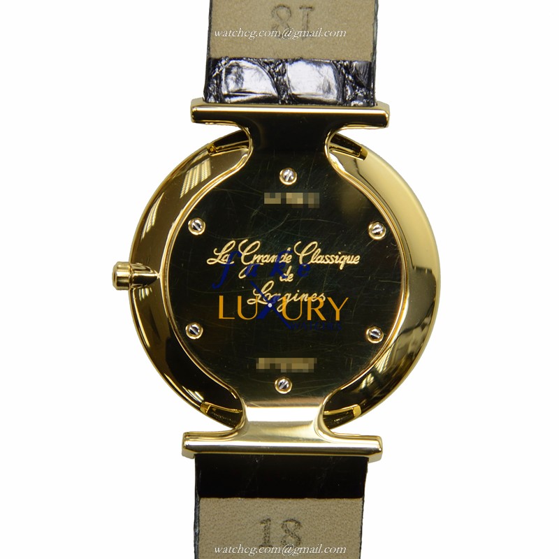 Longines L4.709.2.87.2 Replica Watch, Quartz Movement, White Mother of Pearl Dial, PVD Gold Case - Image 3
