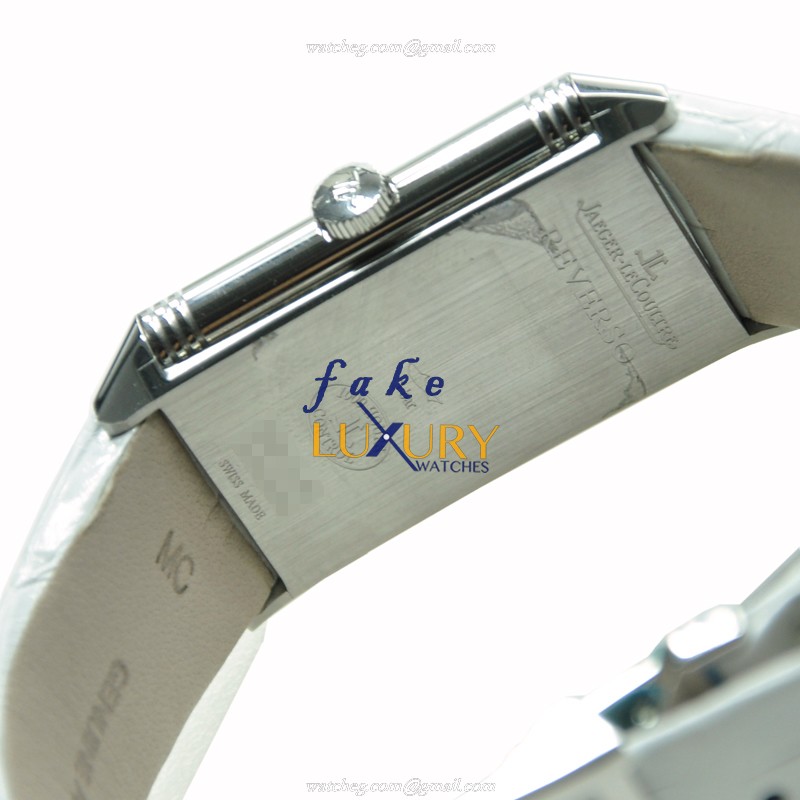 Jaeger-Lecoultre Q3208420 REVERSO Quartz Stainless Steel - 40X24mm - Silver Dial - Alligator strap - Image 4