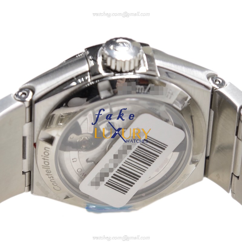 Omega 123.15.27.20.05.001 CONSTELLATION Automatic Stainless Steel & Diamonds Replica Watch, White - Image 4
