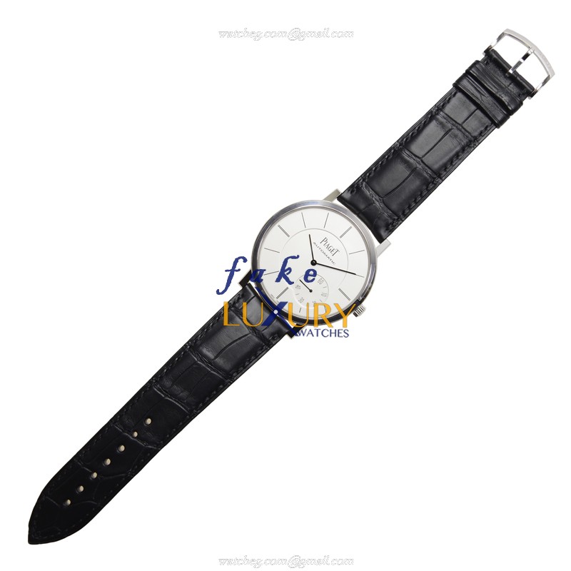 Piaget G0A35130 Altiplano Silver Dial 18kt White Gold Automatic Replica Watch - Image 2