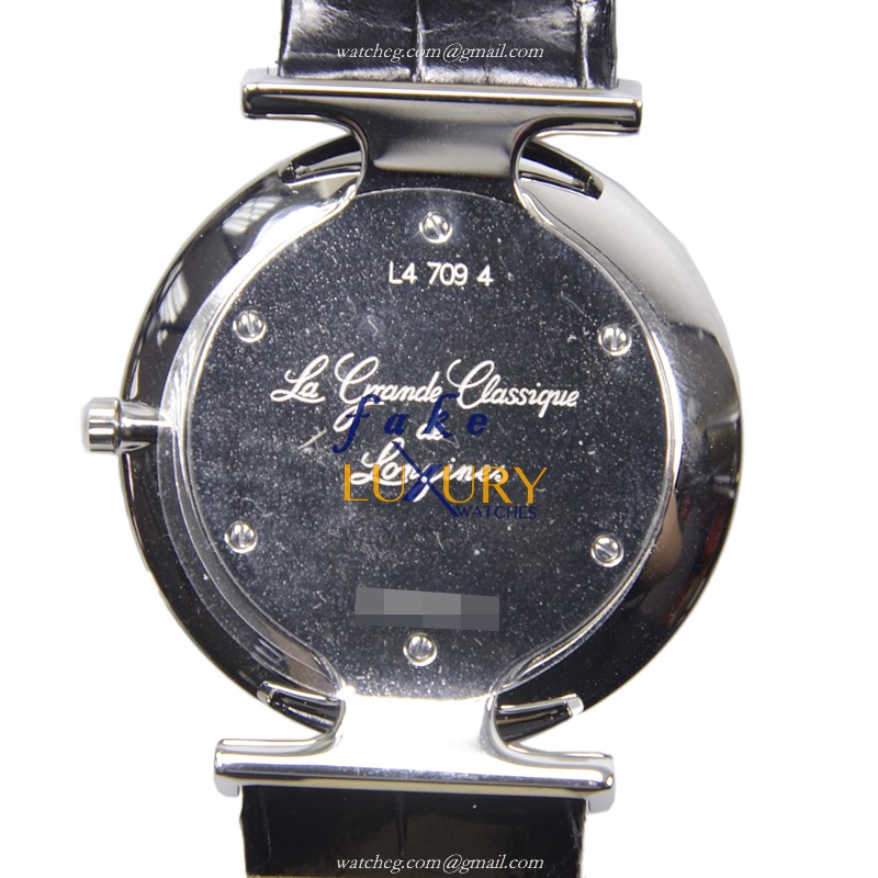 Longines La Grande L4.709.4.58.2 | Quartz | Black Dial | Alligator Strap | Replica Watch - Image 3