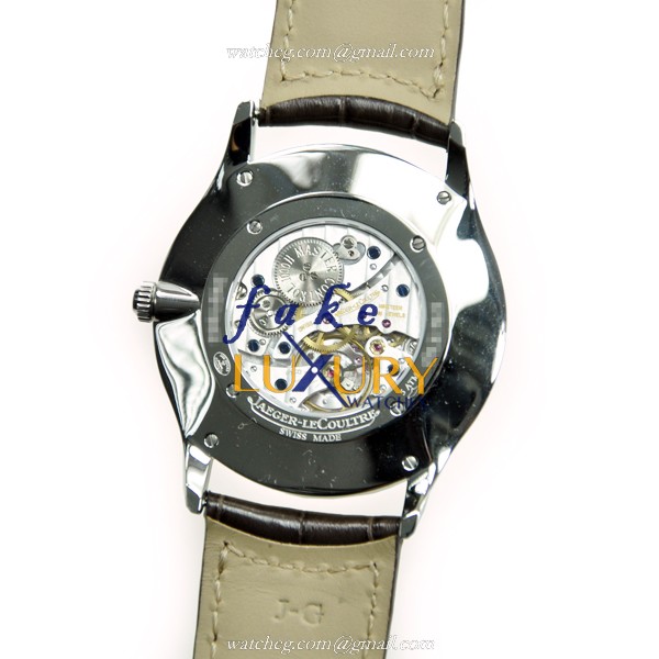 Jaeger-Lecoultre Q1348420 Manual Wind Replica Watch - Ultra Thin Silver Dial Stainless Steel Case - Image 3
