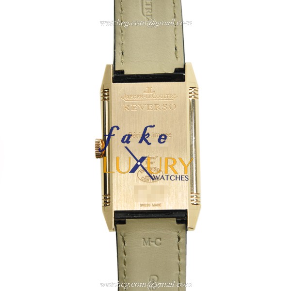 - JAEGER-LECOUTRE Q2782521 REVERSO 18KT ROSE GOLD AUTO - WHITE DIAL Replica Watch - Image 3
