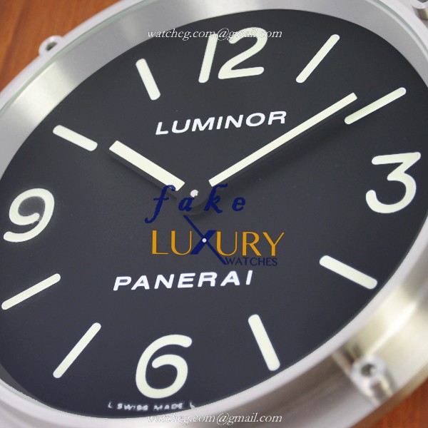 Panerai Radiomir PAM00254 Replica Watch, Teak & Steel Case, Black Dial - Image 3