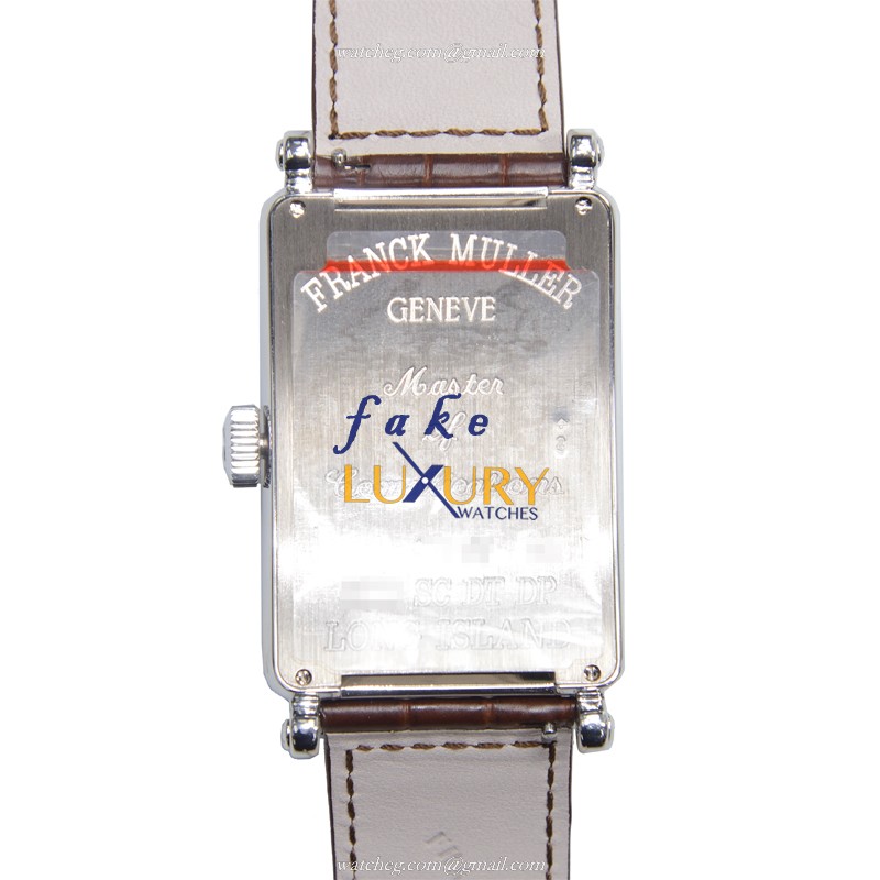 Franck Muller 1300 SC DT DP OG Long Island Automatic 18kt White Gold Diamond Replica Watch - Image 3