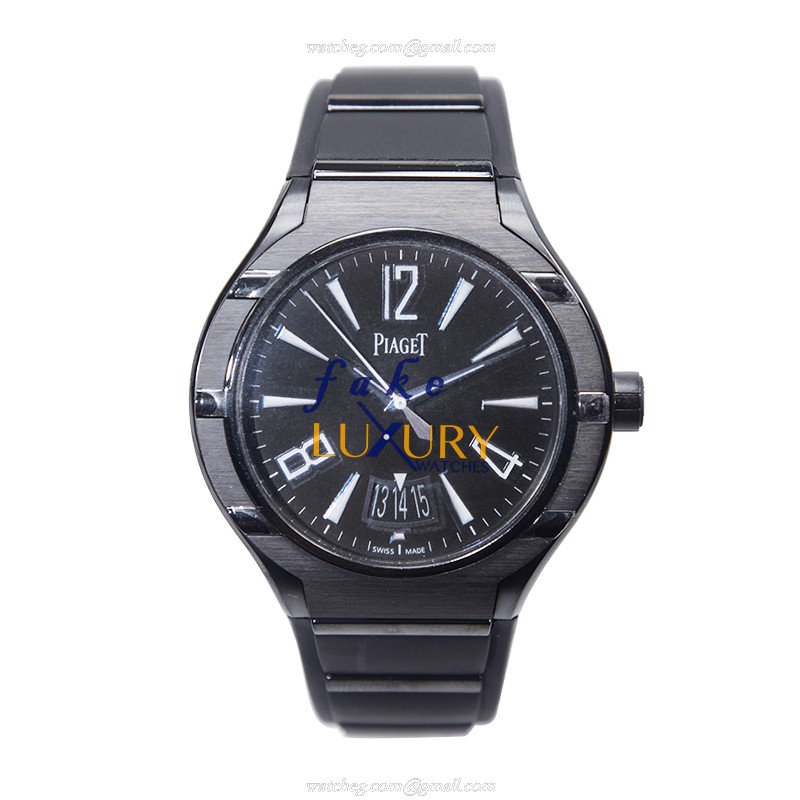 Piaget POLO G0A37003 Automatic Black Dial Stainless Steel Replica Watch - Image 2