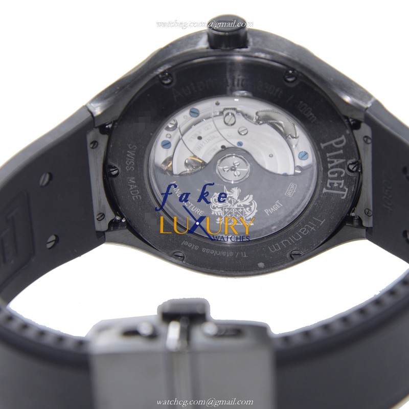 Piaget POLO G0A37003 Automatic Black Dial Stainless Steel Replica Watch - Image 4