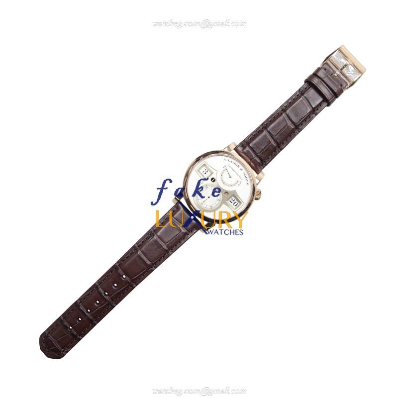A Lange & Sohne 140.032 Replica Watch, OWL Series Manual Wind in 18kt Rose Gold with - Image 2