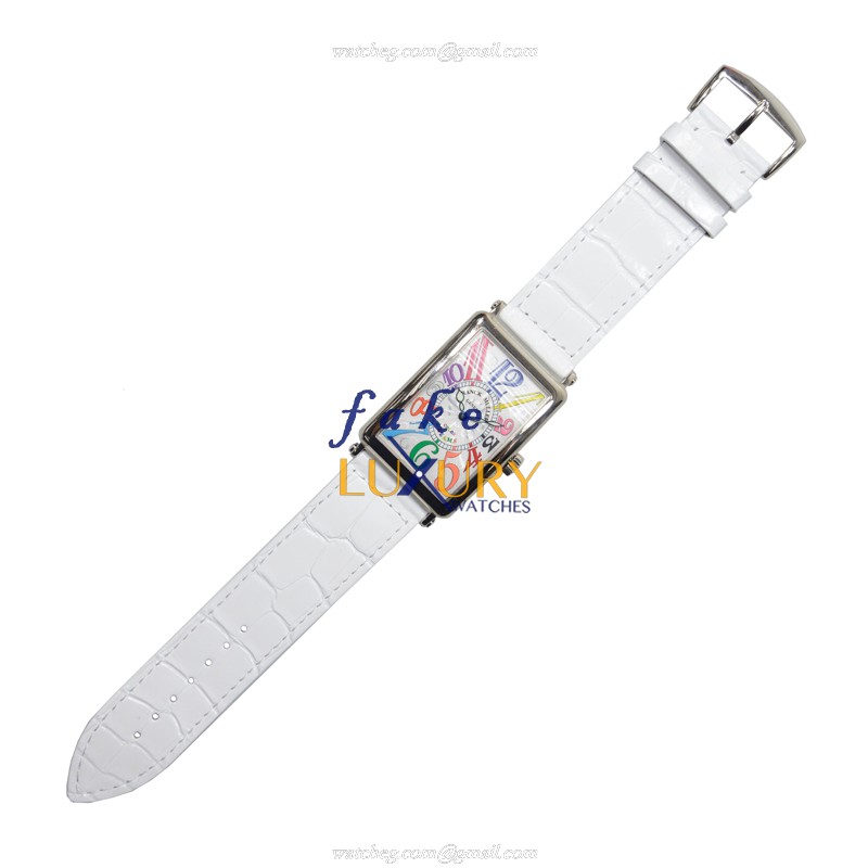 Franck Muller 1000SCCOLDROG LONG ISLAND Auto 18kt White Gold Replica Watch - Image 2