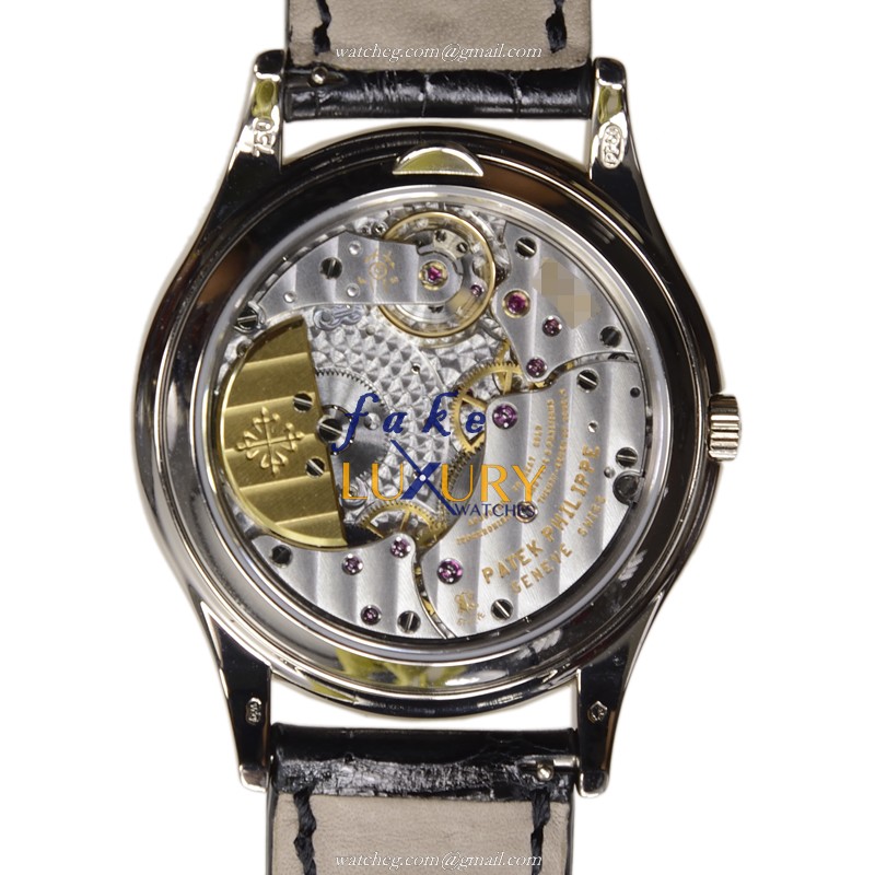 5140G-001 - Patek Philippe 5140G-001 Replica Watch Automatic 18kt White Gold Silver Dial - Image 3