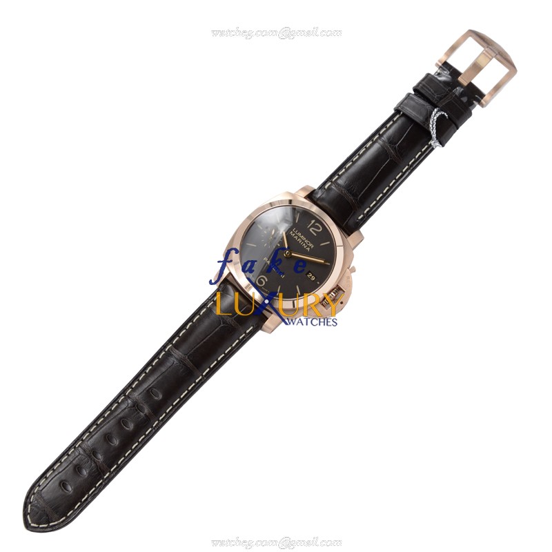 Panerai PAM00393 Automatic 18kt Rose Gold LUMINOR | Replica Watch - Image 2