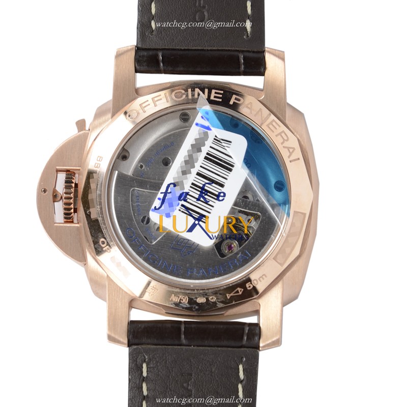 Panerai PAM00393 Automatic 18kt Rose Gold LUMINOR | Replica Watch - Image 3