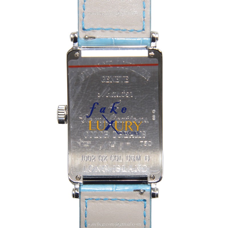 Franck Muller 1002 QZ COL DRM D OG Replica Watch, Silver Dial, 18kt White Gold & Diamond Case - Image 3
