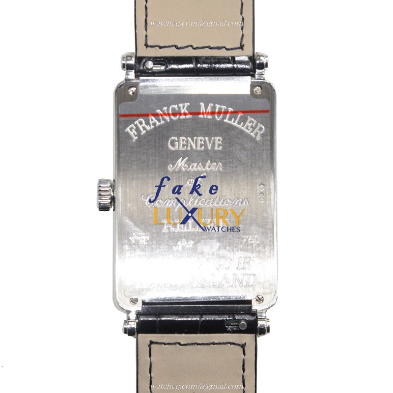 Franck Muller 1002 QZ D CD 1R OG Replica Watch, Quartz, Silver Dial, 18kt White Gold & Diamond - Image 3