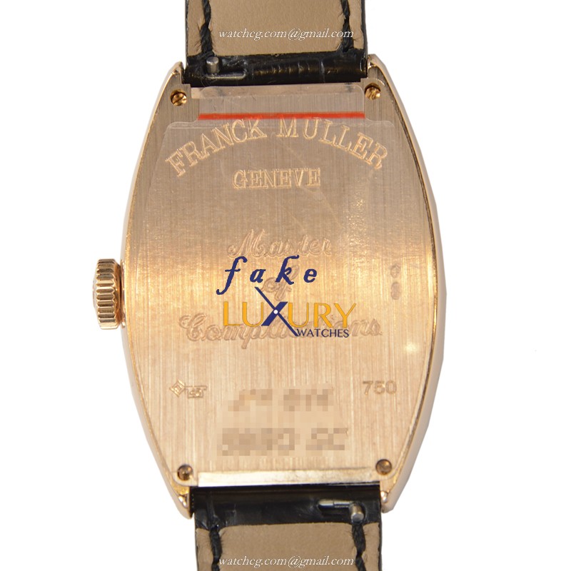 Franck Muller 5850 SC 5N | Automatic | 18kt Rose Gold | CINTREE CURVEX | Replica Watch - Image 3