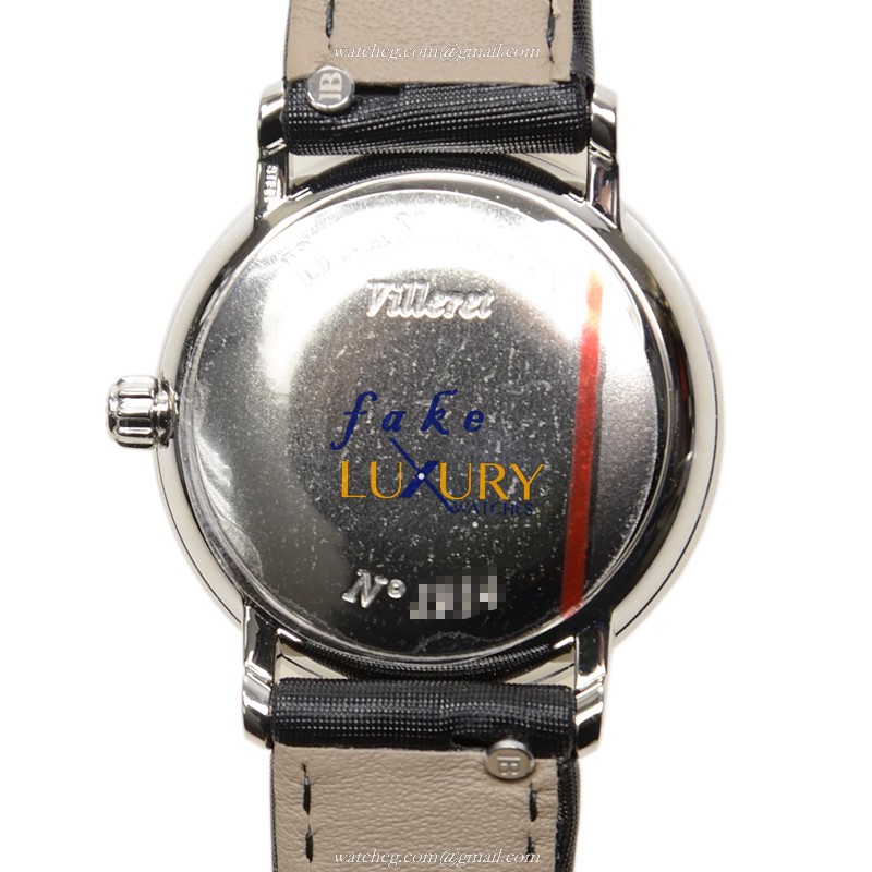 Blancpain 6102-4628-95A Villeret Replica Watch, Automatic, White Dial, Steel & Diamonds Case - Image 2
