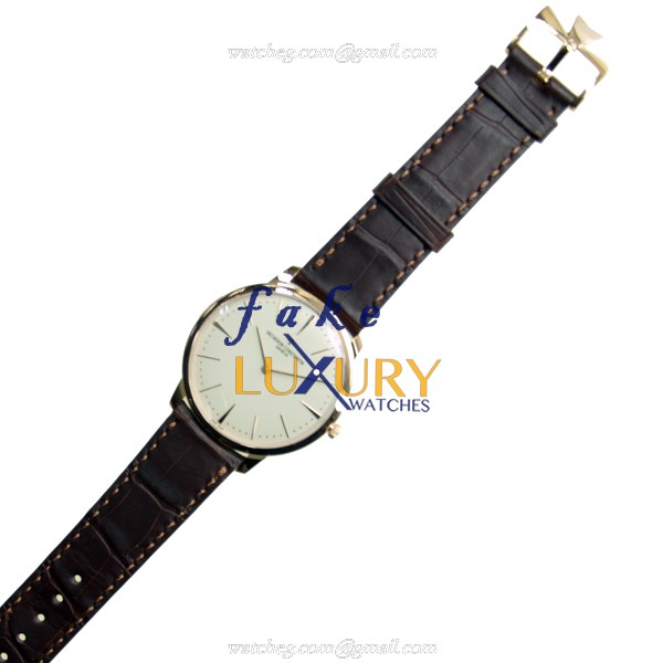 Vacheron Constantin 81180/000R-9159 Patrimony Traditionelle Manual Wind Replica Watch 40mm 18kt - Image 2