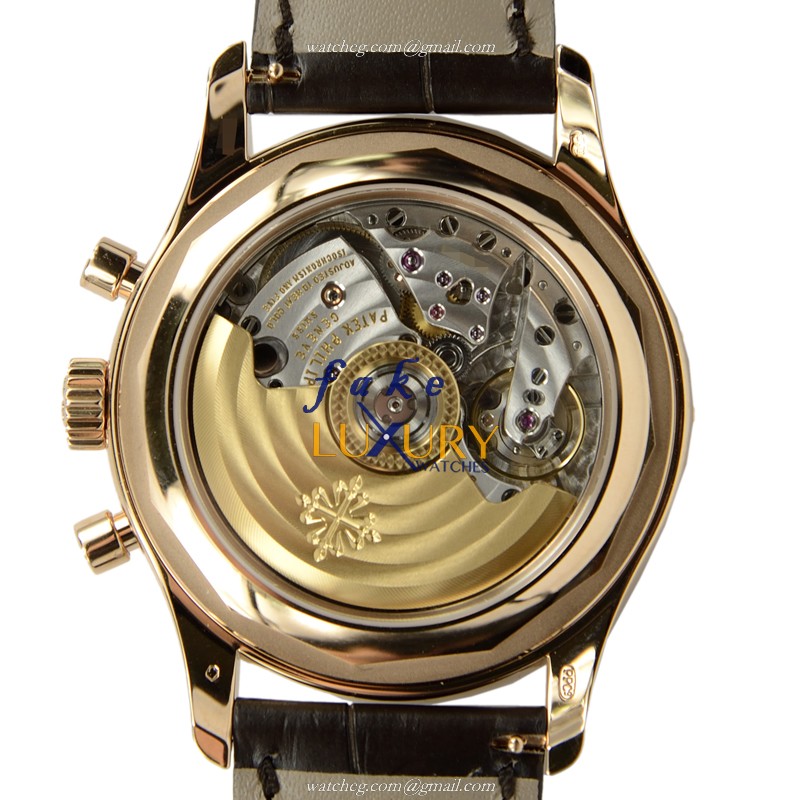 Patek Philippe 5960R-011 Replica Watch, 18kt Rose Gold Case, Beige Dial, Automatic Movement - Image 3