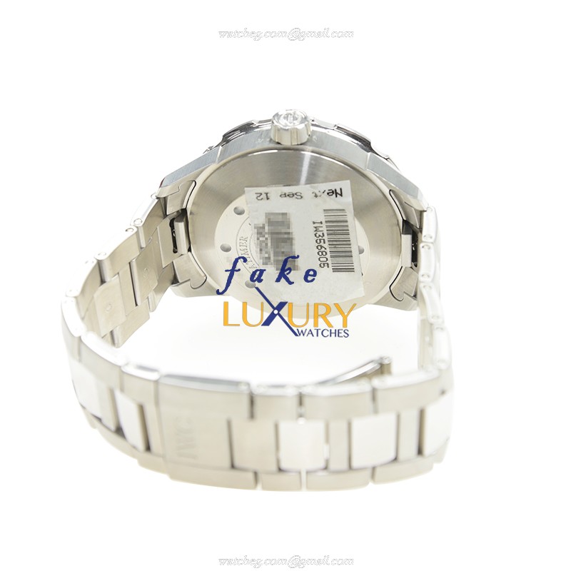 IWC IW356805 Aquatimer Replica Watch, Automatic Movement, White Dial, Steel Bracelet - Image 4