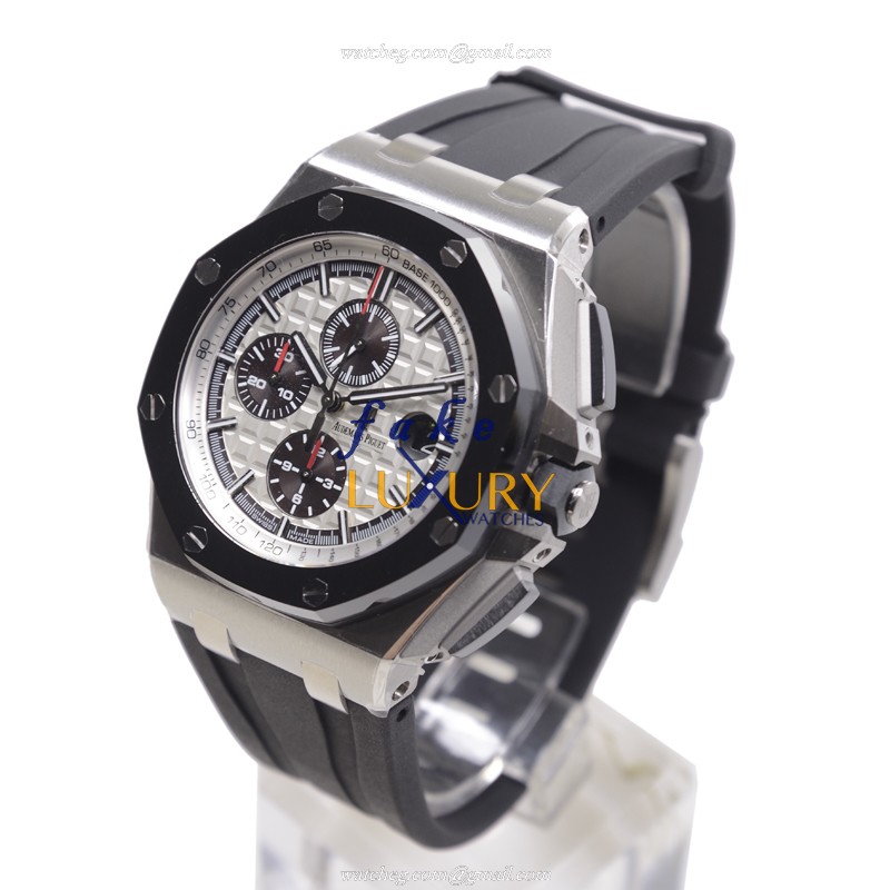 Audemars Piguet Royal Oak Offshore Replica Watch 26400SO.OO.A002CA.01 Automatic Silver Dial - Image 3