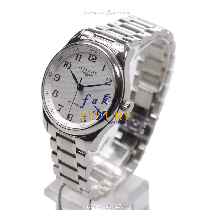 Longines L2.665.4.78.6 Master Automatic Stainless Steel Silver Dial Replica Watch - Image 3