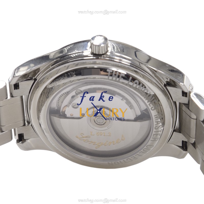 Longines L2.665.4.78.6 Master Automatic Stainless Steel Silver Dial Replica Watch - Image 4