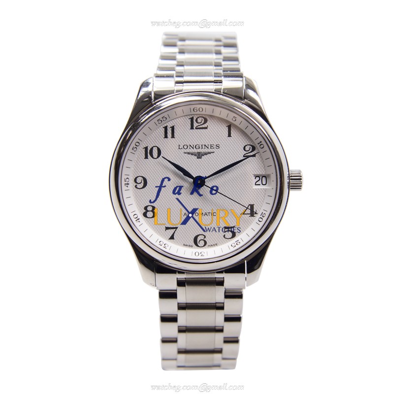 Longines L2.665.4.78.6 Master Automatic Stainless Steel Silver Dial Replica Watch - Image 2