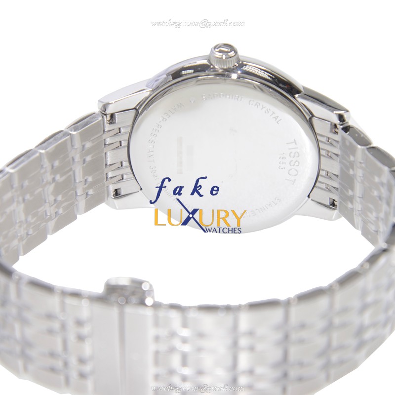 Tissot T085.410.11.011.00 | T-Classic Quartz Stainless Steel White Dial Silver Strap Replica Watch - Image 4